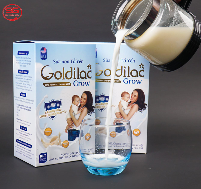 Sữa bột tổ yến dành cho trẻ từ 6 đến 36 tháng tuổi